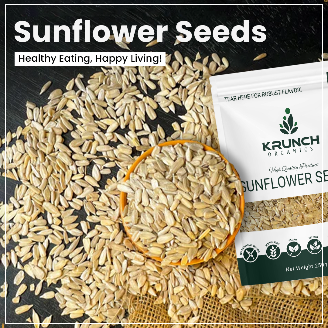 Premium Sunflower Seeds – Crunchy, nutritious, and perfect for a healthy snack