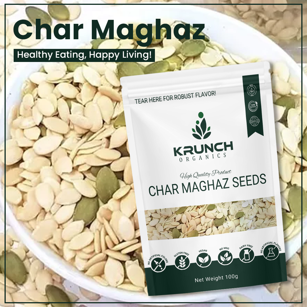 Premium Char Maghaz Seeds – Rich in nutrients and perfect for a healthy boost