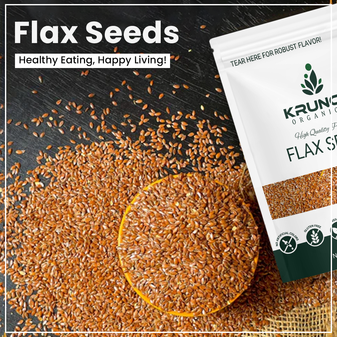 Premium Flax Seeds – Packed with nutrients for a healthy and balanced diet