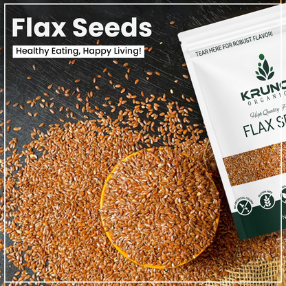 Premium Flax Seeds – Packed with nutrients for a healthy and balanced diet